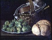 Luis Egidio Melendez Still Life With Figs oil painting